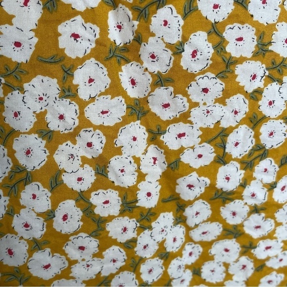 Polly yellow dress with white flowers size 10 - Picture 6 of 9